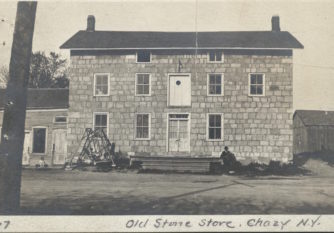 The Old Stone Store in 1917