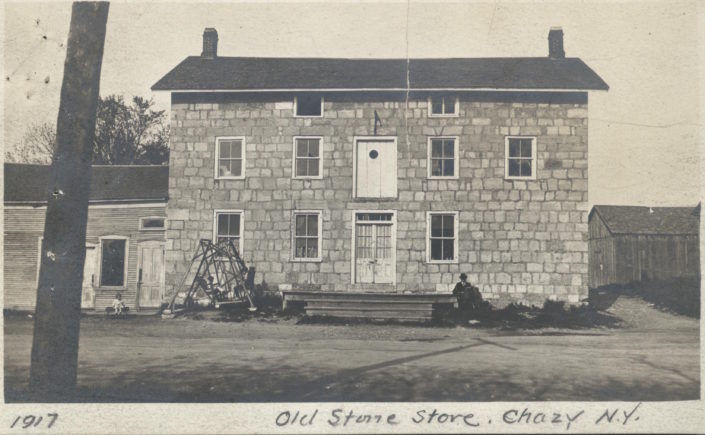 The Old Stone Store in 1917