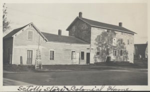 The Old Stone Store or Scott's Store around 1916