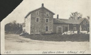 South side of the Old Stone Store in 1917